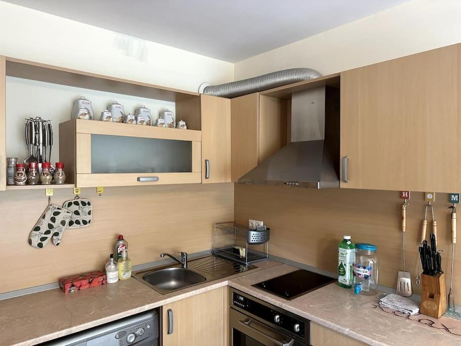 Spacious Fully Furnished Studio In Kavarna Apart Hotel Exterior foto
